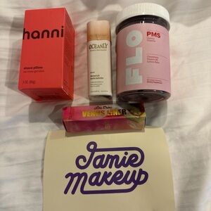 Hanni, Oceanly, Lime Crime-Jamie Makeup Bundle